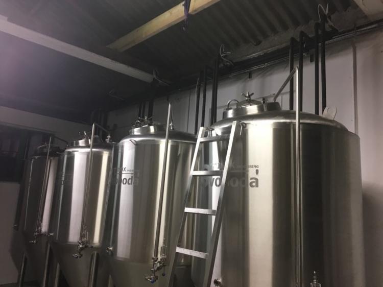 Cylindrical-conical fermentation tank